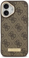 Фото - Чехол GUESS Logo Plate MagSafe for iPhone 17
