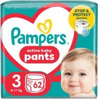 Фото - Подгузники Pampers Active Baby Pants 3 / 62 pcs