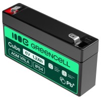 Фото - Батарея Green Cell AGM 6V 1.2Ah