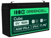 Фото - Батарея Green Cell AGM 6V 15Ah