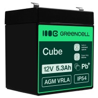 Фото - Батарея Green Cell AGM 12V 5.3Ah