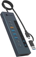 Фото - Картридер / USB-хаб Icy Box IB-HUB1742CR-C2PD