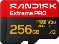 Фото - Карта памяти SanDisk Extreme Pro microSD UHS-I V30 256 ГБ