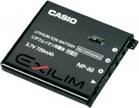 Аккумулятор для камеры Casio NP-60 