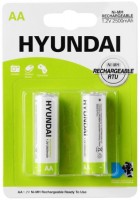 Фото - Аккумулятор / батарейка Hyundai 2xAA 2500 mAh 