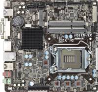 Фото - Материнская плата ASRock H61TM-ITX