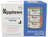 Фото - Корм для кошек Applaws Fish Selection in Gravy 12 pcs