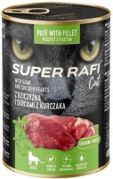 Фото - Корм для кошек Rafi Cat Super Game/Chicken Hearts 400 g