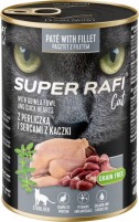 Фото - Корм для кошек Rafi Cat Super Guinea Fowl/Duck Hearts 400 g