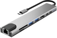 Фото - Картридер / USB-хаб Tech-Protect HB09 Type-C Hub