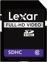 Фото - Карта памяти Lexar SDHC Full-HD Video Class 6 4 ГБ