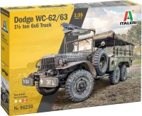 Фото - Сборная модель ITALERI Dodge WC-62/63 1 1/2 Ton 6x6 Truck (1:35)