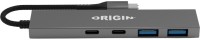 Фото - Картридер / USB-хаб Origin Storage OS-HUB-USB3/C