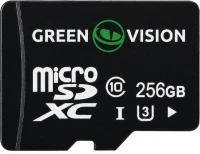 Фото - Карта памяти GreenVision microSDXC UHS-I U3 Class10 256 ГБ