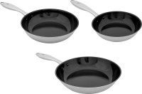 Фото - Сковородка Shiori Stainless Steel 20/24/28 cm 28&nbsp;см  хром