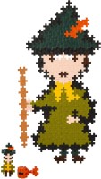 Фото - Конструктор Plus-Plus Puzzle By Number Snufkin (270 pieces) PP-4393