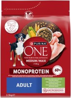 Фото - Корм для собак Purina ONE Adult Medium/Maxi Turkey 2.5 kg
