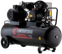 Фото - Компрессор Intertool Storm PT-0014 100 л сеть (230 В)