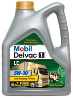 Фото - Моторное масло MOBIL Delvac 1 LE 5W-30 4 л