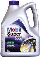 Фото - Моторное масло MOBIL Super 1000 X1 15W-40 4 л