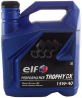 Фото - Моторное масло ELF Performance Trophy DX 15W-40 5 л