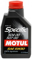 Фото - Моторное масло Motul Specific 504.00-507.00 5W-30 1 л