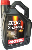 Фото - Моторное масло Motul 8100 X-clean 5W-40 5 л