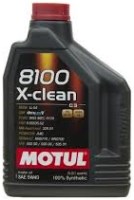 Фото - Моторное масло Motul 8100 X-clean 5W-40 2 л