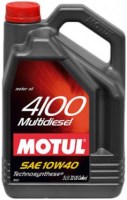 Фото - Моторное масло Motul 4100 Multidiesel 10W-40 5 л