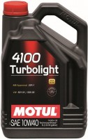 Фото - Моторное масло Motul 4100 Turbolight 10W-40 5 л