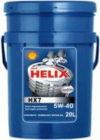 Фото - Моторное масло Shell Helix HX7 5W-40 20 л