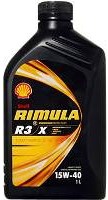 Фото - Моторное масло Shell Rimula R3 X 15W-40 1 л