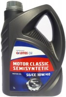 Моторное масло Lotos Motor Classic Semisyntetic 10W-40 5 л