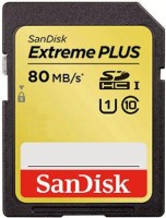 Фото - Карта памяти SanDisk Extreme Plus SD UHS-I 64 ГБ