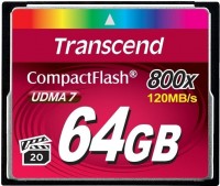 Фото - Карта памяти Transcend CompactFlash 800x 64 ГБ