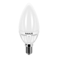 Фото - Лампочка Maxus 1-LED-252 C37 CL-F 4W 4100K E14 CR