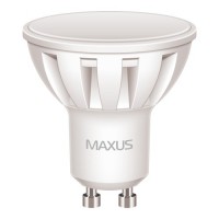 Фото - Лампочка Maxus 1-LED-294 MR16 5W 4100K 220V GU10 AL 