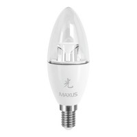 Фото - Лампочка Maxus Sakura 1-LED-421 C37 CL-C 6W 3000K E14 AP 