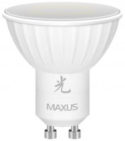 Фото - Лампочка Maxus Sakura 1-LED-403-01 MR16 5W 3000K 220V GU10 AP 