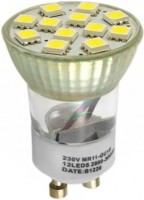 Фото - Лампочка Brille LED GU10 2.4W 12 pcs CW MR11 (L3-004)