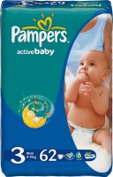 Фото - Подгузники Pampers Active Baby 3 / 62 pcs 