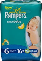 Фото - Подгузники Pampers Active Baby 6 / 16 pcs 