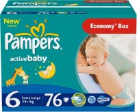 Фото - Подгузники Pampers Active Baby 6 / 76 pcs 