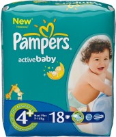 Фото - Подгузники Pampers Active Baby 4 Plus / 18 pcs 