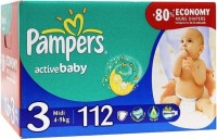 Фото - Подгузники Pampers Active Baby 3 / 112 pcs 