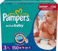 Фото - Подгузники Pampers Active Baby 3 / 150 pcs 