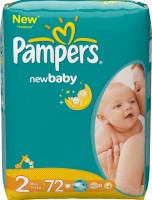 Фото - Подгузники Pampers New Baby 2 / 72 pcs 