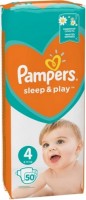 Фото - Подгузники Pampers Sleep and Play 4 / 50 pcs 