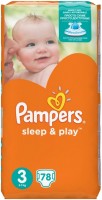 Фото - Подгузники Pampers Sleep and Play 3 / 78 pcs 