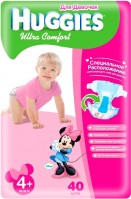 Фото - Подгузники Huggies Ultra Comfort Girl 4 Plus / 40 pcs 